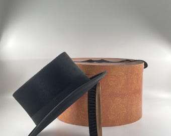 Vintage 1950s Knox Hat Box - Yellow Octagon Hatbox - Etsy