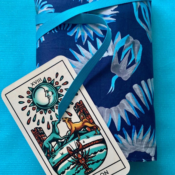 LIBERTY of LONDON Fabric TAROT Card Reading Mat/Wrap/Oracle/Angel Decks