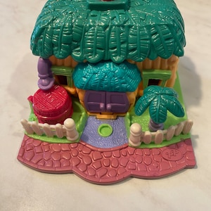 1994 Blue Bird Toys Polly Pocket Jumbo’s House Elephant Hut COMPLETE