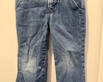 Vintage Wrangler Kids size 3 Blue Jeans.