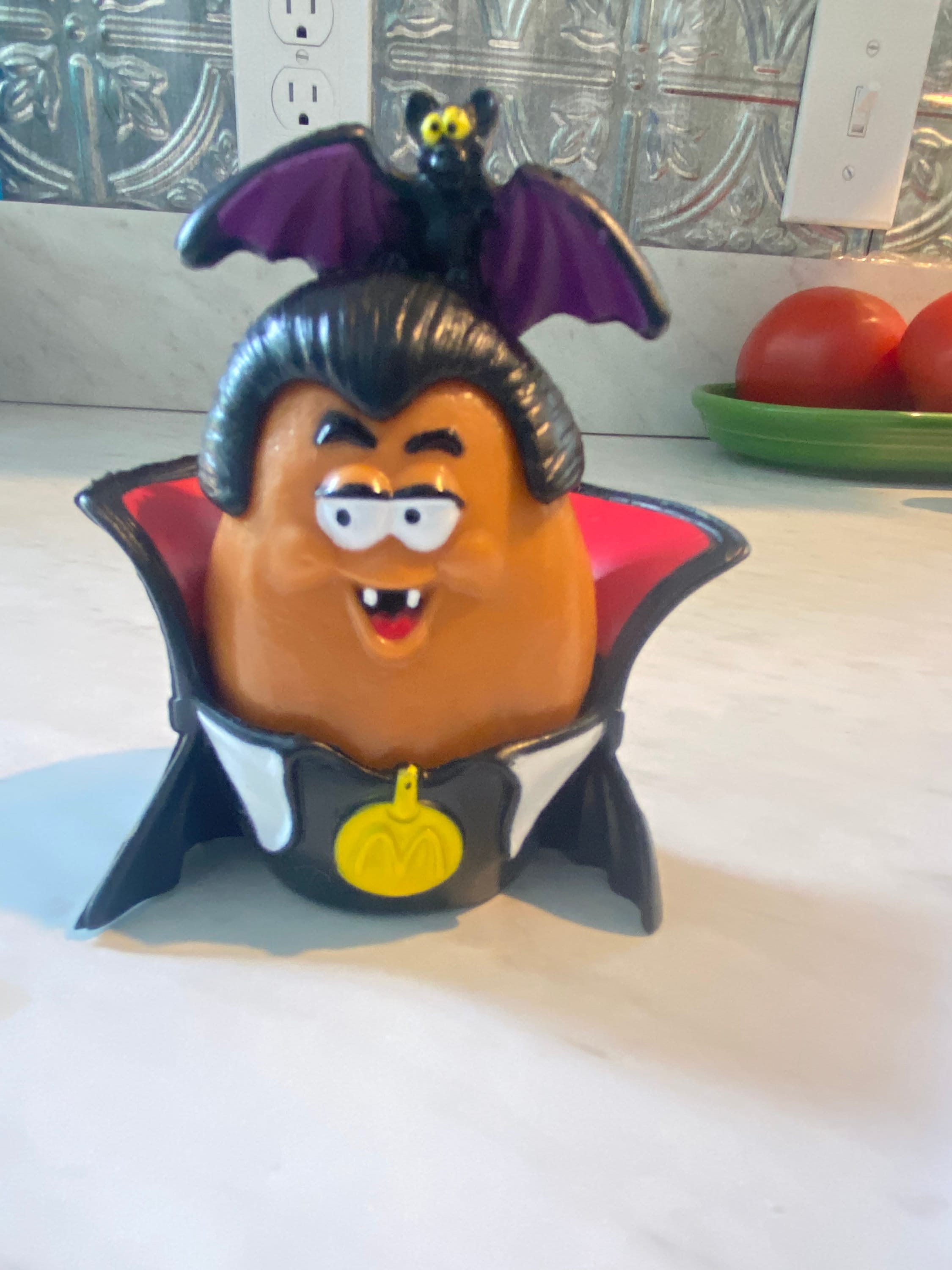 1992 Mcdonald's Happy Meal Toy Vampire Chicken Nugget - Etsy