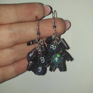 Orecchini con pietra Job FF14