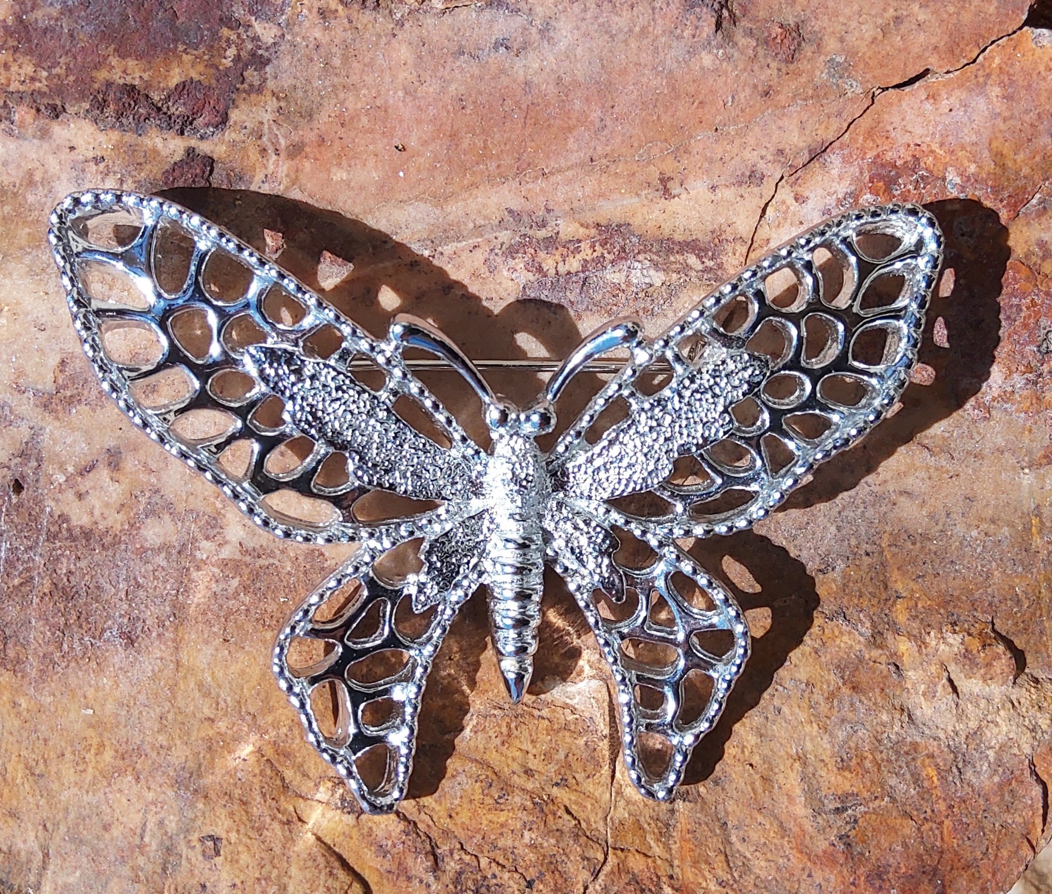 Sarah coventry butterfly brooch sale
