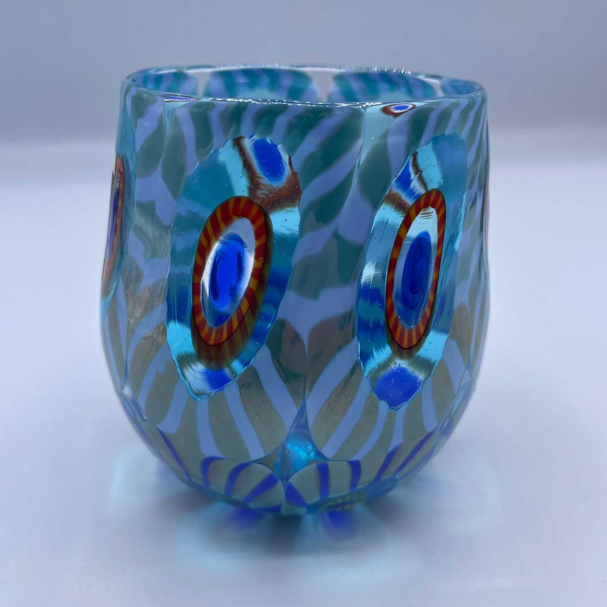 ムラーノガラス ガラスの靴 murano オブジェ サインあり ムラーノガラスアートフィギュア、ラティチーノ吹きガラスの靴