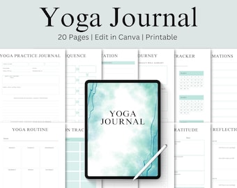 Yoga Journal - Mindset & Meditation Planner (PLR Resell Rights)
