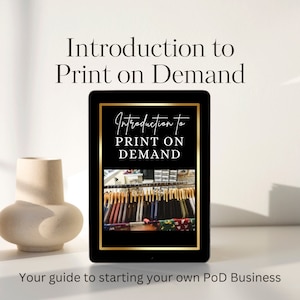Print on Demand Guide: Etsy Business, Passive Income (2024) (eBook)