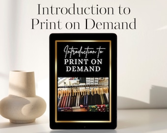 Print on Demand Guide: Etsy Business, Passive Income (2024) (eBook)