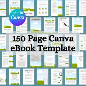 Canva eBook Template, Course WorkBook Template, How to Create e-Book, Lead Magnets Workbooks, Coaching Template, e Book Template Canva