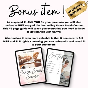 200 + PLR Digital Planner Mockups, Digital Product Listing Templates, Etsy Listing Mock up, Canva Frames for Digital Product Sellers