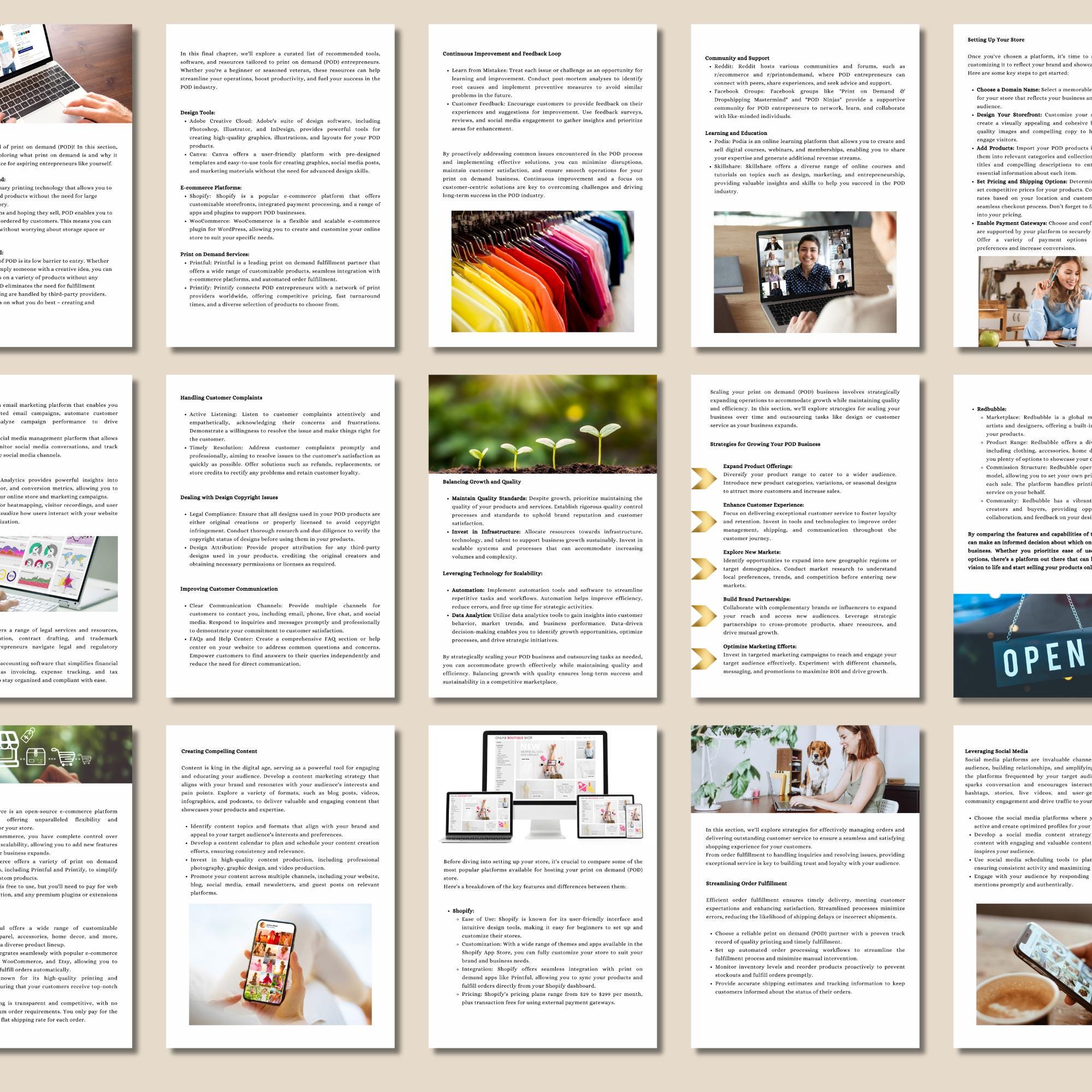Print on Demand Guide: Etsy Business, Passive Income (2024) (ebook) - Etsy