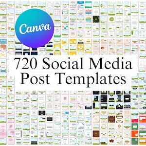Szablony Canva Social Media Manager: konfigurowalne posty na Instagramie (pobierz plik PDF)