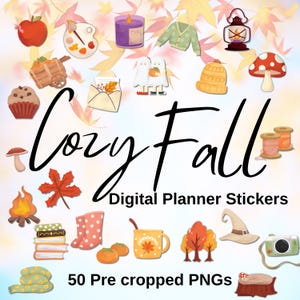 2025 Fall Digital Planner Stickers Modern Digital Stickers for Goodnotes Cute Planner Stickers Autumn 2025 Planner Stickers