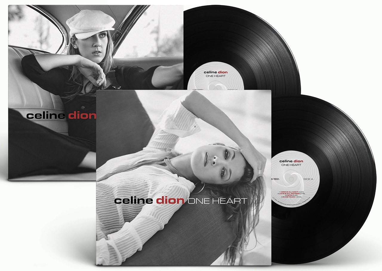 psykologi tekst subtraktion Celine Dion one Heart 2LP Black Vinyl Record - Etsy