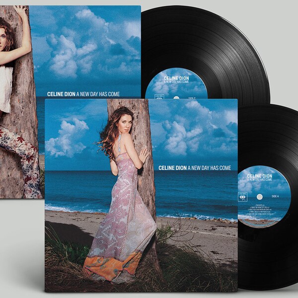 Celine Dion - "A New Day Has Come" 2LP Black Vinyl Record (Read Description)