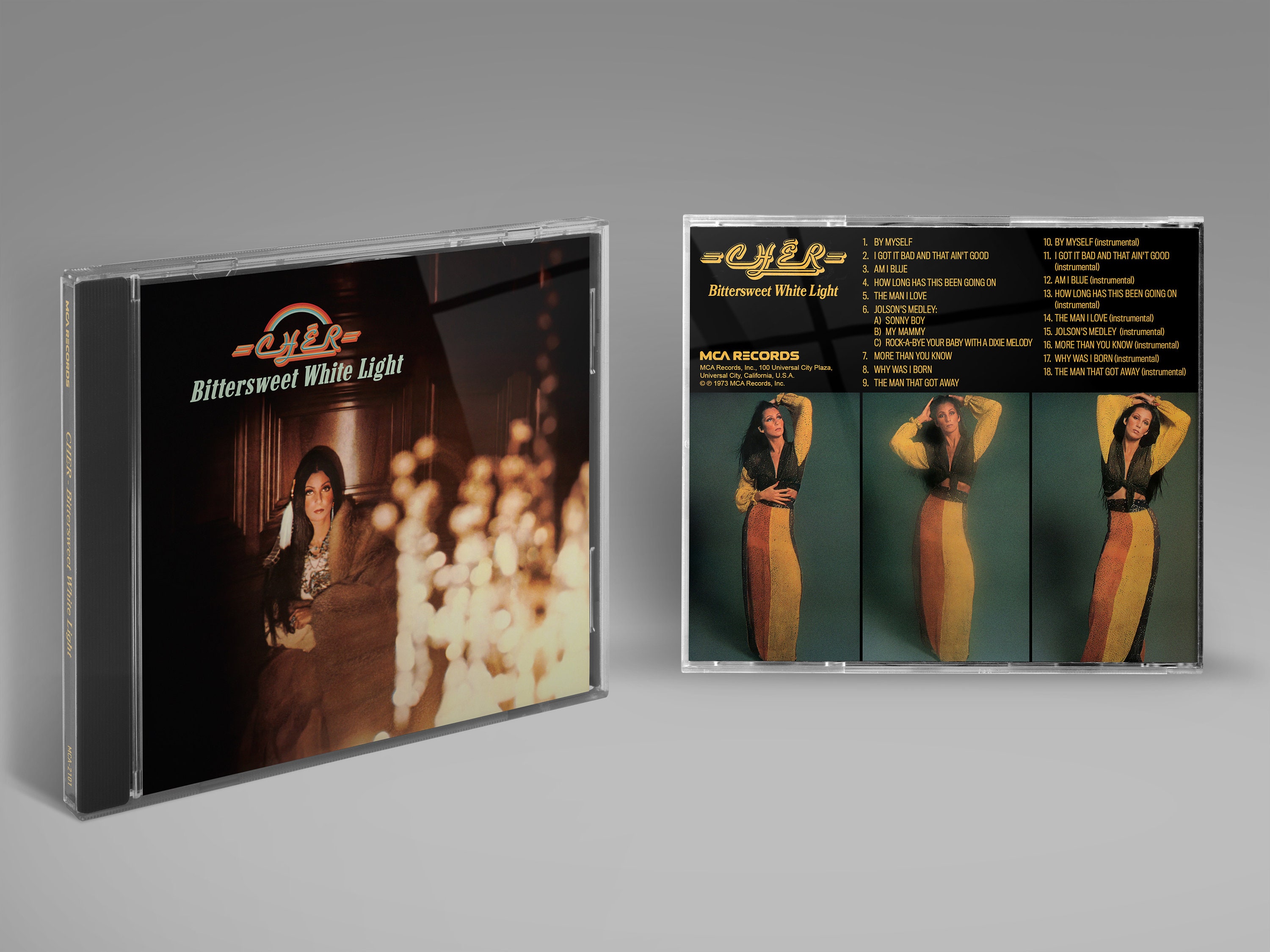 Cher bittersweet White Light Expanded Edition RARE Original Cover Art