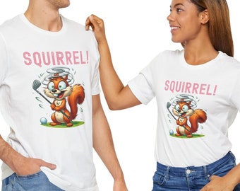 Eichhörnchen Unisex Jersey Kurzarm T-Shirt