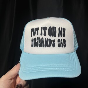Put it on my Husbands Tab