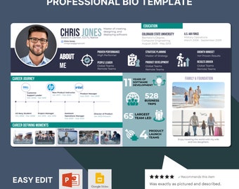 Get to Know Me Template About me template Personal Brand Professional Bio Career Coach Networking Interview Handout