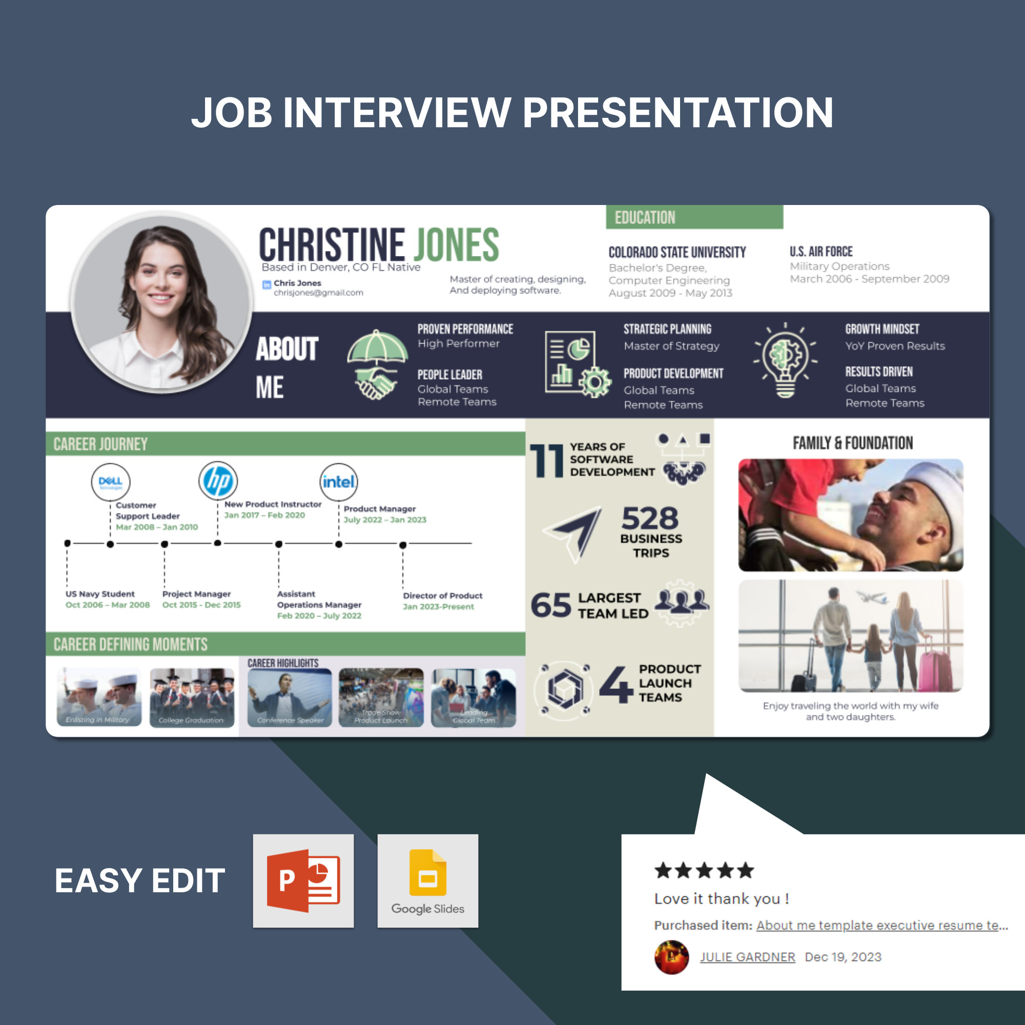 Timeline Interview Sample 30 60 90 Day Plan Template: Interview Presentation (powerpoint & Google ...