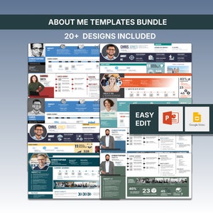 About Me Bundle Template Executive Resume Personal Brand Professional Bio Career Coach Board Bio Corporate Bio Template Job search One Pager