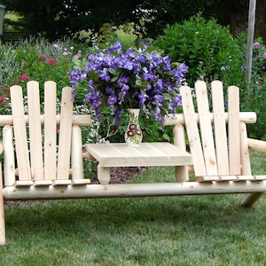 Patio Furniture, Outdoor Wooden bench,  modern rustic garden patio entryway dining farmhouse