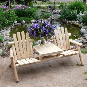 Outdoor Furniture, Outdoor bench,  modern rustic garden patio entryway dining farmhouse