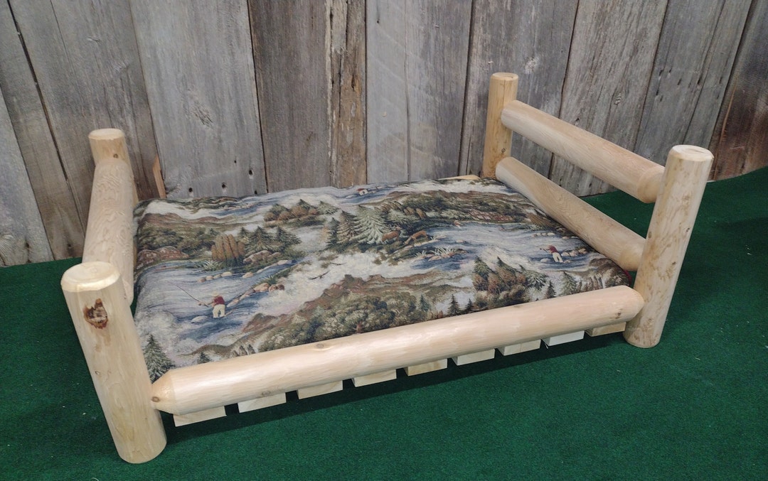 Raised Dog Bed Elevated Dog Bed Platform Pet Furniture Wood Pet Bed