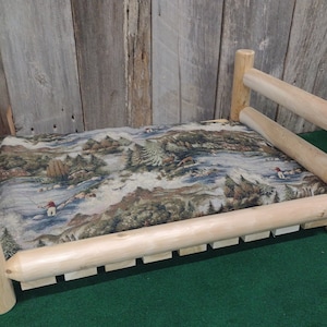 Raised Dog Bed Elevated Dog Bed Platform Pet Furniture Wood Pet Bed FREE SHIPPING