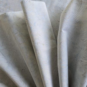 Quilting Fabric by the Yard Island Batik Blender Whip Cream Quilt Shop Quality Textured Quilting Cotton Abstract Design Neutral Material