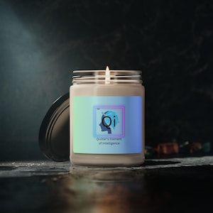 Grappige kaars voor quilters Elementen Intelligentie Doen alsof wetenschappelijke elementen Cadeaukaars Grappig quilten Heden Artistiek Naaien Vriendschapsdag