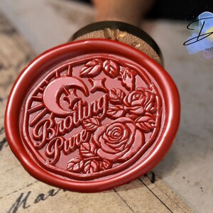 Broiling Pure Wax Seal Stamp – Elegant Wedding Envelope Seal, Vintage Gift Wrapping, Invitation Decoration, Wax Seal Kit