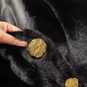 Metal French style Gold Buttons 2 Sizes for Pant/Coat/Jacket zdjęcie 6