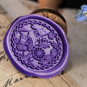 Timbri con sigillo di cera L'Orso di Andersen - decorazione per congedo di nozze/timbro sigillo su busta/decorazione confezione regalo/kit sigillo di cera