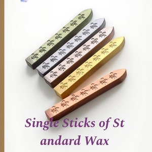 Standard Wax Stick - Postsicheres Siegelwachs / Hochzeits-Stempelwachs / Bastelwachszubehör