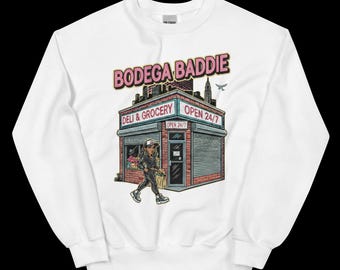 Bodega Baddie Graphic Sweater - NYC Streetwear