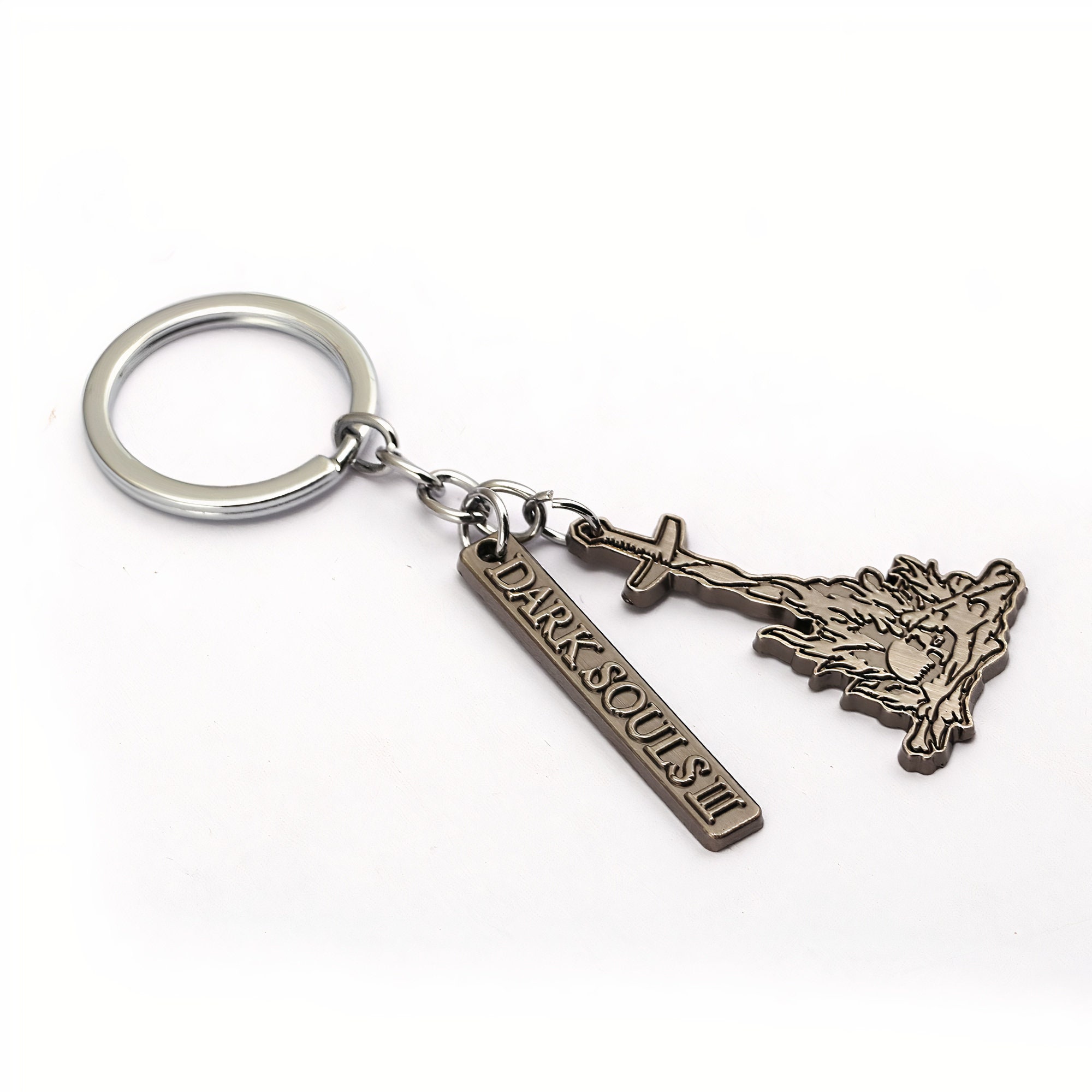 Dark Souls 3 Inspired Frayed Blade Keychain 