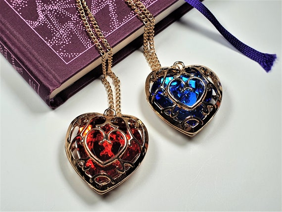 The Legend of Zelda Heart Container Necklace BOTW Red Heart