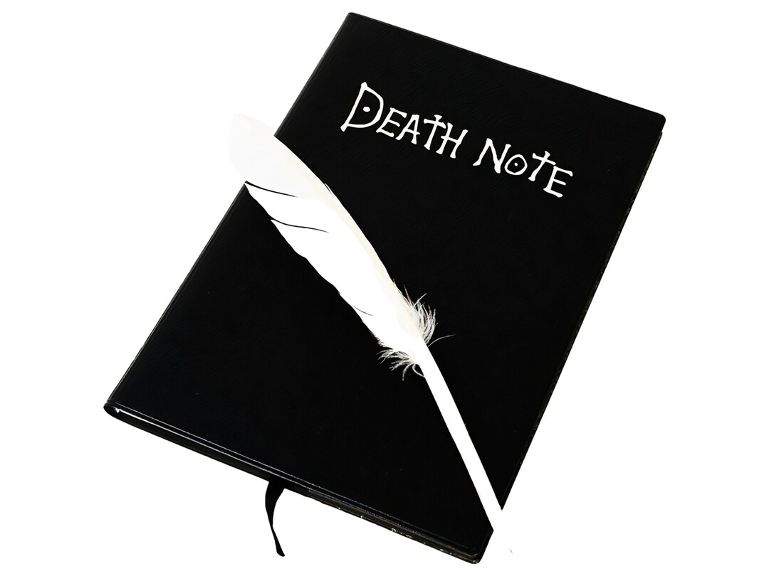 Death Note Notebook / Light Yagami Cosplay / Ryuk / Anime Gift for