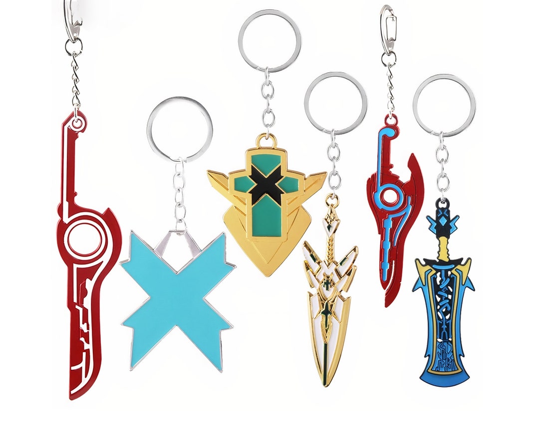 Xenoblade Chronicles Keyrings / Monado Sword / XBC2 Shulk Sword