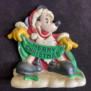 Arrêt de porte en fonte Santa Mickey Mouse par Santa's World
