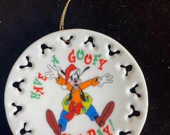 Goofy Have A Gobby Julgransprydnad från ENESCO för Mickey & Co