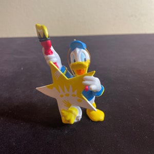 Mickey Unlimited by Kurt Adler &quot;Donald Duck Painting a Star&quot; Christmas ornament