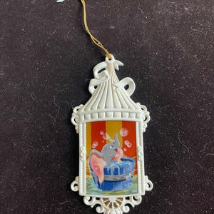 Vintage Walt Disney Collector&#39;s Society 1995 Holiday Dumbo Ornament