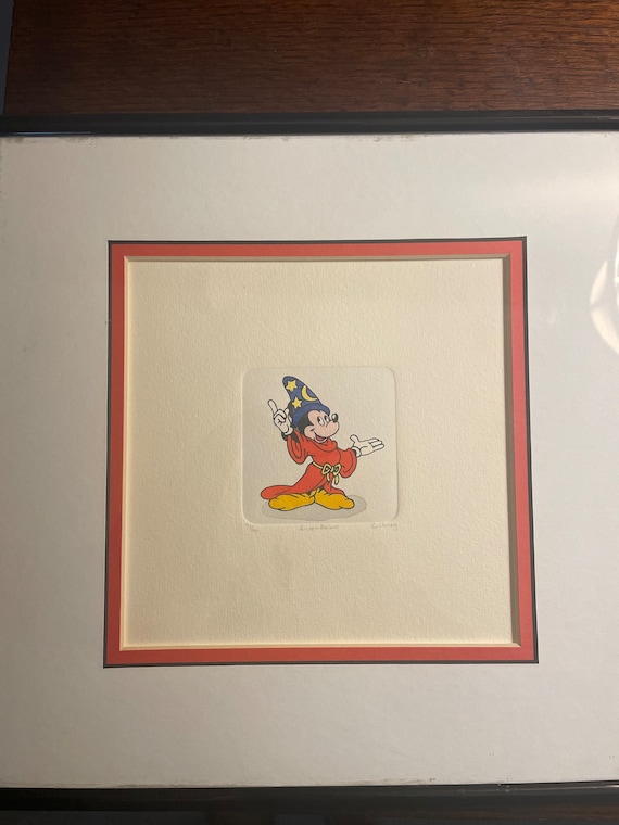Mickey Mouse Sorcerer's Apprentice Hand Painted Sowa & Reiser