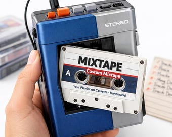 Mixtape - Créez votre propre album de compilation de mixtapes sur cassettes personnalisées