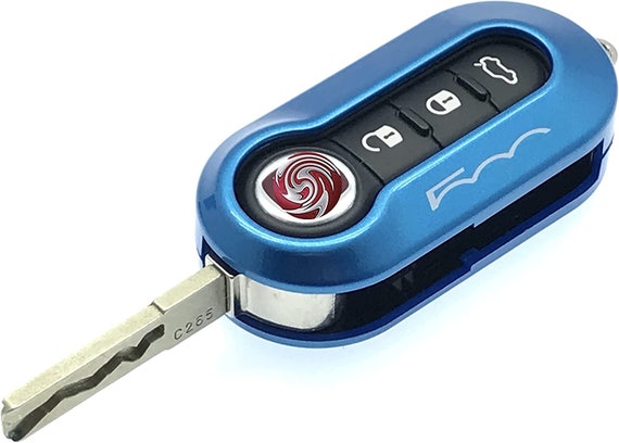 Etui Gloss Key Fob Protector Case Compatible With Fiat 500C 500