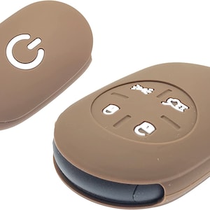 Etui Silicone Key Case Protective Cover Compatible With Fiat 500e Electric 2022 2023 to present
