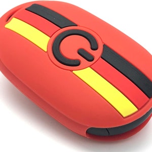 Etui Key Silicone Germany Flag Key Fob Fits For Fiat 500e  Fiat Electric 2022 2023 and Above