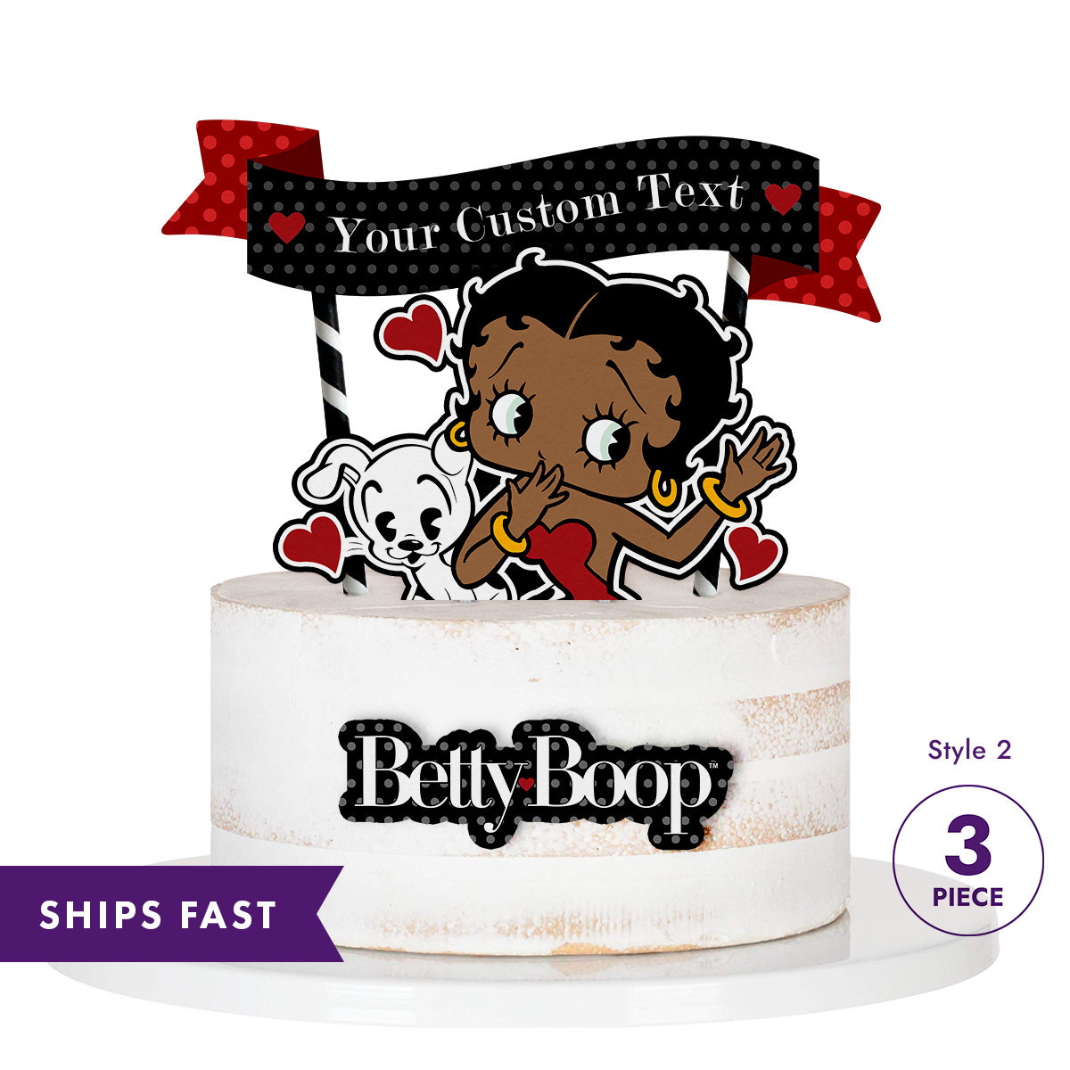 Betty Boop Toppers Etsy