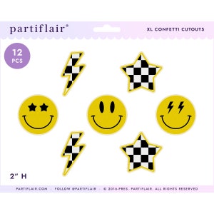 Smiley Face Confetti: One Happy Dude Birthday Party Decor